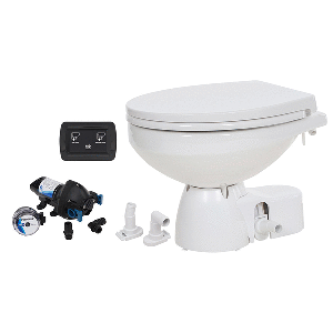 Jabsco Quiet Flush E2 Raw Water Toilet Regular Bowl 12v
