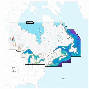 Garmin Navionics Vision+ Nvus012r Canada East&great Lks