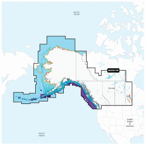 Garmin Navionics Vision+ Nvus013r Canada West & Alaska