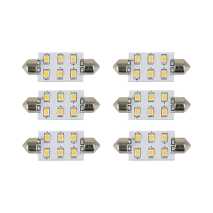 Scandvik 6 Pack 41104 Bulb Ww