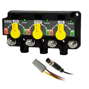 Egis Xd Nmea 2000 Triple Relay/acr/relay W/knobs 12p Dt