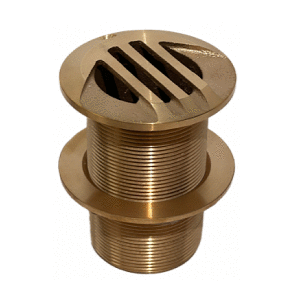 Groco 1 1/2" Slotted Hi Speed Thru-hull With Nut