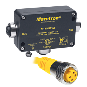 Maretron Mini Powertap Female W/ Fuse & Led Diagnostics