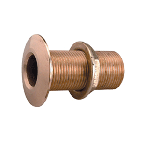 Perko 1/2" Thru-hull Fitting W/ Pipe Thread Bronze