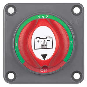 Bep Panel Mounted Battery Mini Selector Switch
