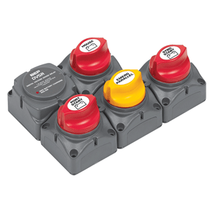 Bep Battery Dist Cluster Twin Inboard W/ 3 Battery Banks