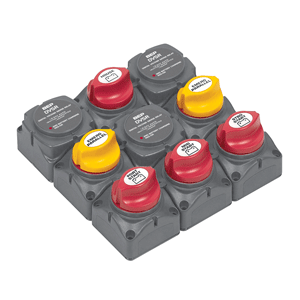 Bep Battery Dist Cluster Triple Engine 4 Battery Banks