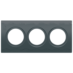 Bep Contour Connect 3 Hole Module Body Charcoal