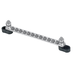 Bep Pro Installer Bus Bar 12 Way 100a 2 Studs Red/blk Cover