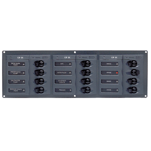 Bep Dc Panel - 12-way - No  Meter - Horizontal