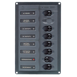 Bep Ac Circuit Breaker Panel Without Meters 6 Way With