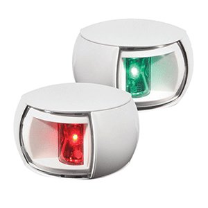 Hella Naviled Port & Starboard Lamp Kit White Clear Lens