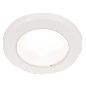 Hella Euroled 75 3" Round 24v White Screw Mount White