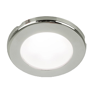 Hella Euroled 75 3" Round 24v White Screw Mount Polished