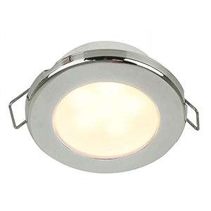 Hella Euroled 75 3" Round 24v Warm White Spring Mount