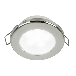 Hella Euroled 75 3" Round 12v White Spring Mount Polished