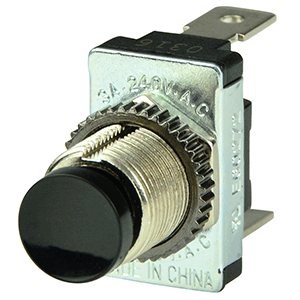 Bep Contact Switch 10a Spst Off-(on) Black