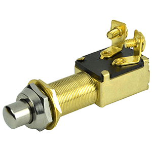 Bep Push Button Switch 35a Spst Off-(on) Recessed