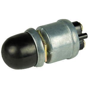 Bep Push Button Switch 35a Spst Off-(on) W/ Cover