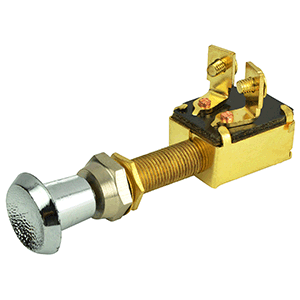 Bep Push-pull Switch 10a Spst Off-on Contoured Knob