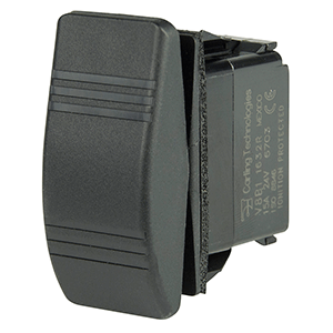 Bep Contura Switch Spdt Black (on)/off/(on)