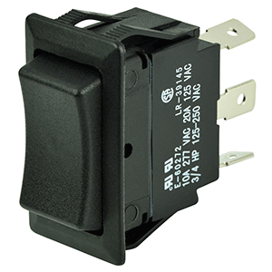 Bep Rocker Switch 25a Spdt (on)/off/(on) 12v/24v