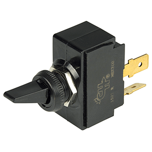 Bep Nylon Toggle Switch Spst On/off 12v 1/4" Terminal