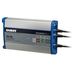 Guest On-board Battery Charger 20a 12v 2 Bank 120v