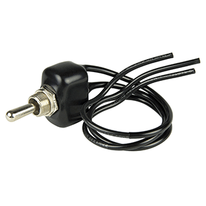 Bep Spdt Chrome Plated Sealed Toggle Switch (on)/off/(on)