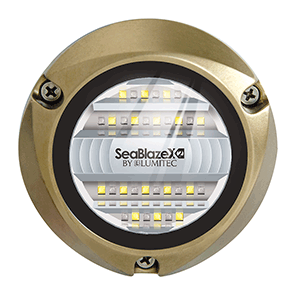 Lumitec Seablaze X2 Underwater Light Dual Color White Blue