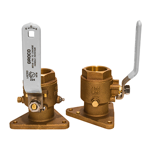 Groco 3/4" Tri-flange Seacock
