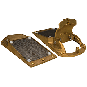Groco Perforated Hull Strainer With Access Door