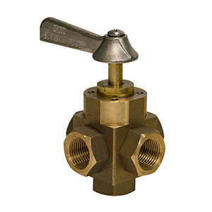 Groco 1/2" 5-way Tank Selector Valve