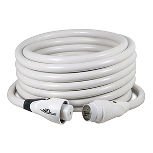 Marinco 50a 125/250v White 50' Cord Set