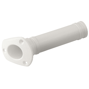 Sea Dog Abs Flush Mount Rod Holder - White
