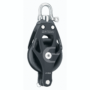 Harken 60mm Single Element Block W/ Swivel & Becket