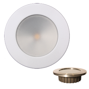 Lunasea Gen3 Warm White/rgbw Combo Recessed Light W/ White