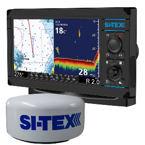 Sitex Navpro900f W/ Mds-15wifi 20" Digital Radome Radar W/
