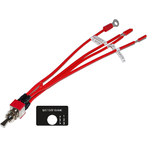 Blue Sea 4141 Switch Meter Toggle Sptt On-on-on