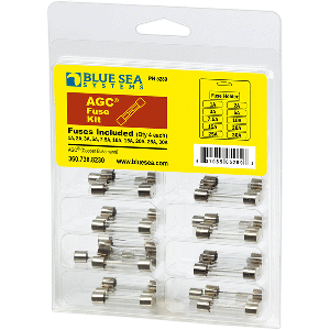 Blue Sea 5289 Agc Fuse Kit 41 Piece