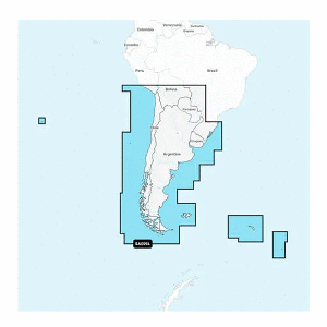 Garmin Navionics+ Nssa005l Chile Argentina Easter Island
