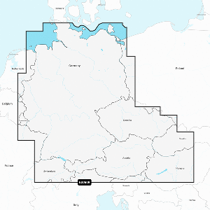 Garmin Navionics Vision+ Nveu060r Germany Lakes & River