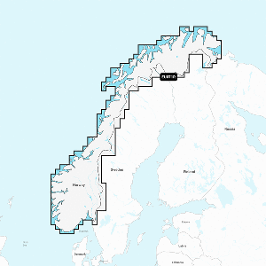 Garmin Navionics Vision+ Nveu071r Norway Lakes & Rivers