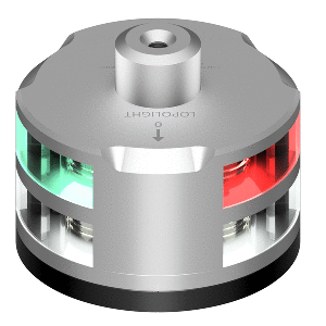 Lopolight Tri-color/anchor Light W/ Windex Mount & Light