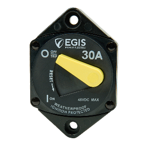 Egis 30a Panel Mount 87 Series Circuit Breaker