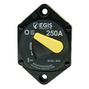 Egis 250a Panel Mount 87  Series Circuit Breaker