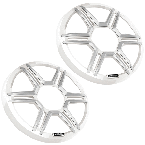 Fusion Apollo Speaker Grilles 8.8" Sports White Pair