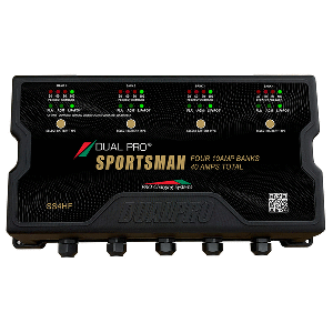 Dual Pro Sportsman Series Hf Battery Charger 40a 4 Bank