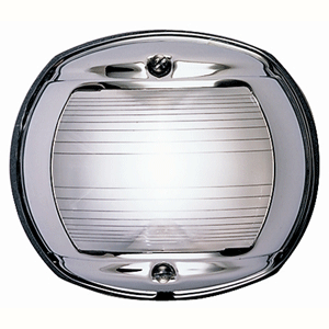 Perko Led Stern Light 12v White W/ Chrome Plated Brass