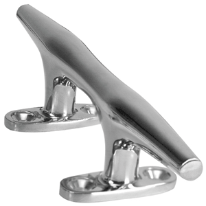 Whitecap Heavy Duty Hollow Base 10" Stainless Steel Cleat